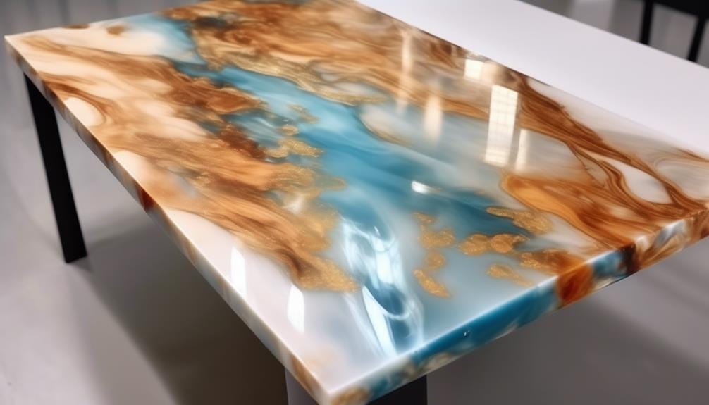 Casting Epoxy Resin 4 achieving smooth and polished finish