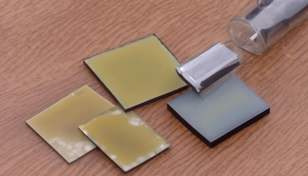 analyzing epoxy adhesion properties