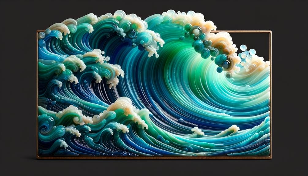 artistic depictions of ocean