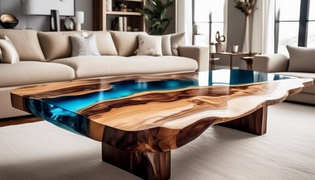 artistic river table designs