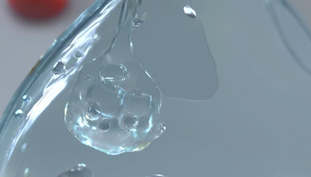 characteristics of liquid glass