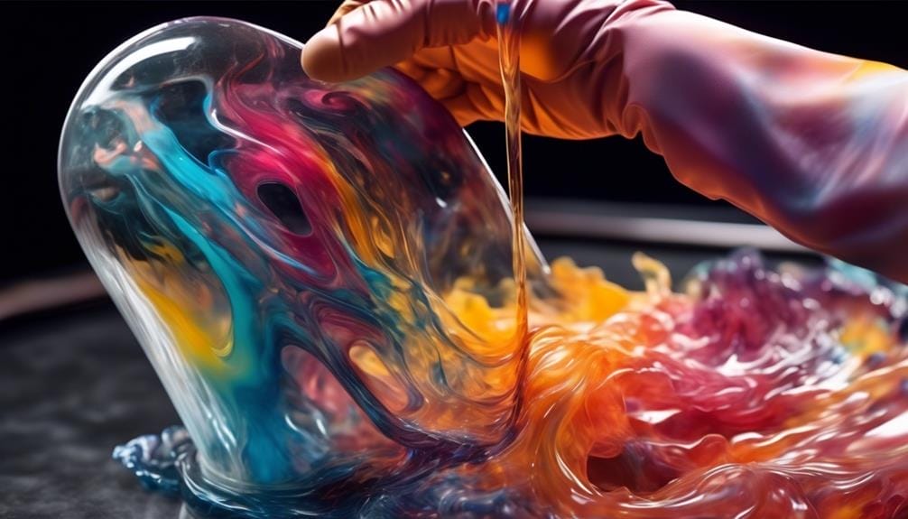 combining resin and catalyst