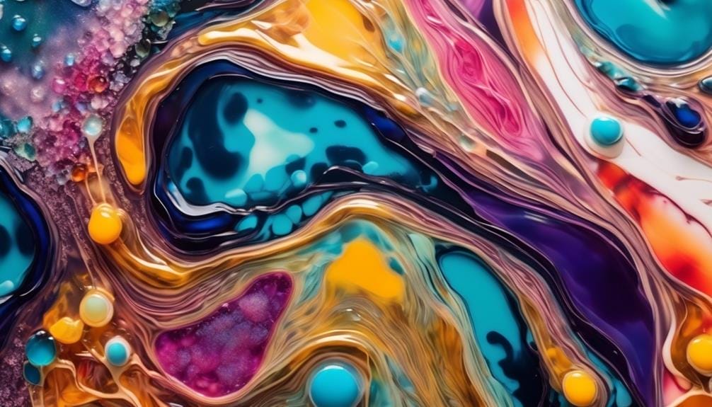 comparing resin art techniques