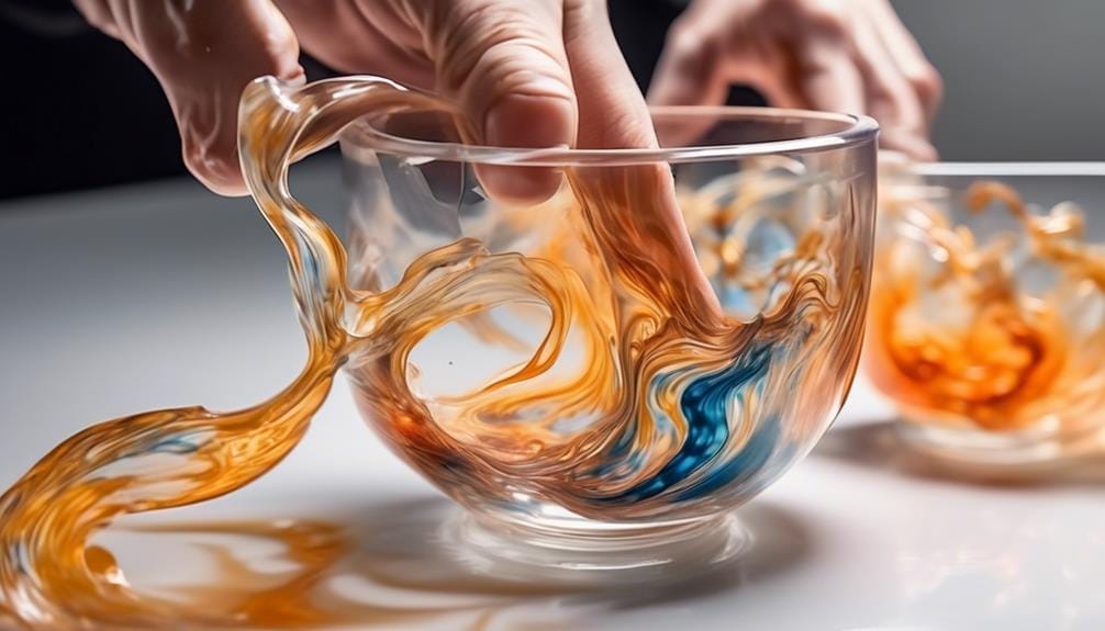 creating crystal clear resin