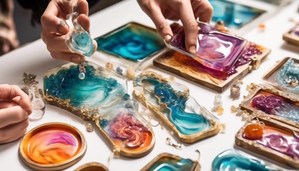 creating wearable art with resin
