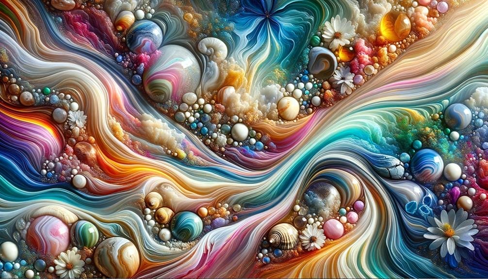 creative and colorful epoxy