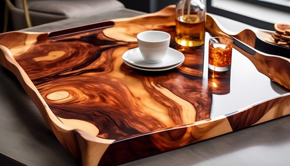 durable and stylish serving trays