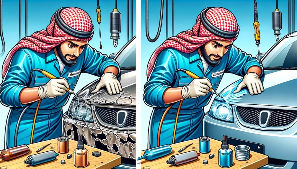 Liquid Glass Epoxy in Automotive Repairs