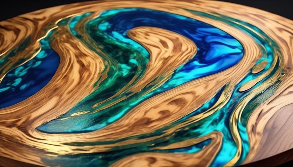 enhancing epoxy with pigments