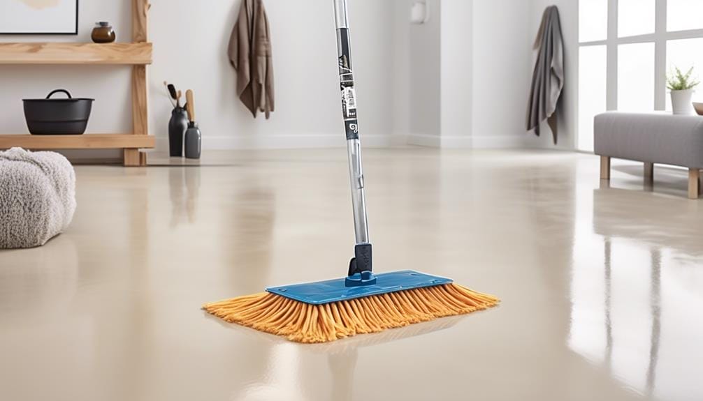 epoxy resin floor maintenance