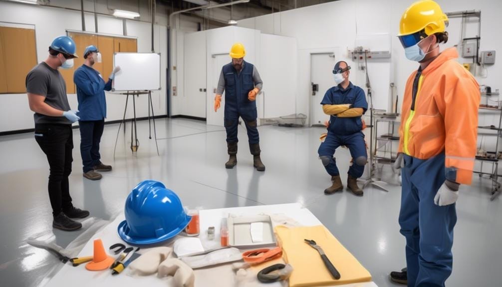 epoxy safety training guidelines