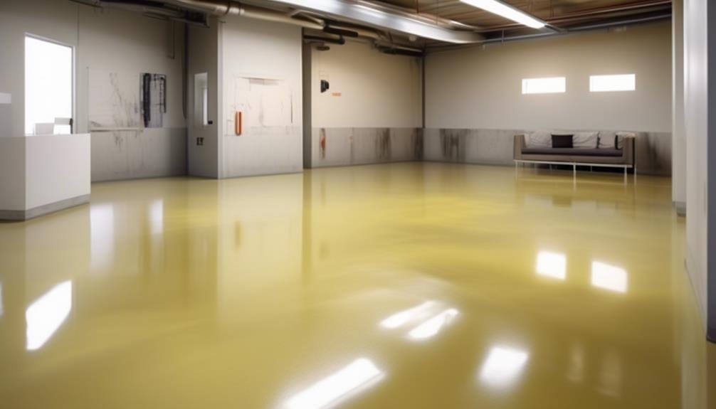 evaluating thin epoxy floor coatings