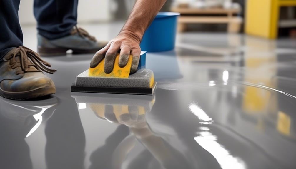 high gloss epoxy resin prep