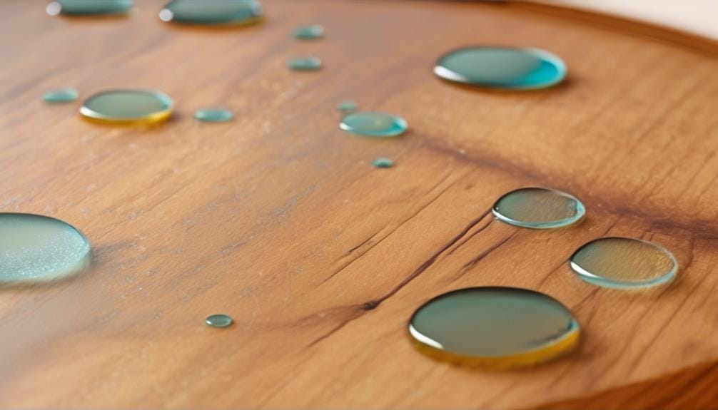 inconsistent epoxy surface finish