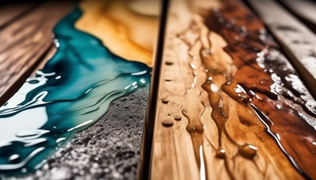 liquid glass epoxy considerations