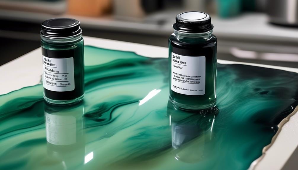 liquid glass epoxy timeframes