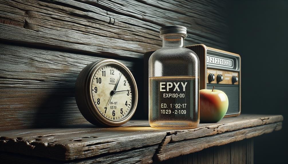 long lasting shelf life for liquid glass epoxy