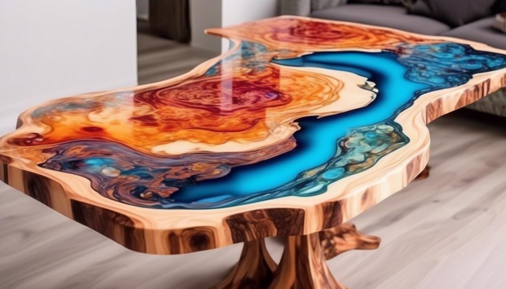 personalized epoxy table designs