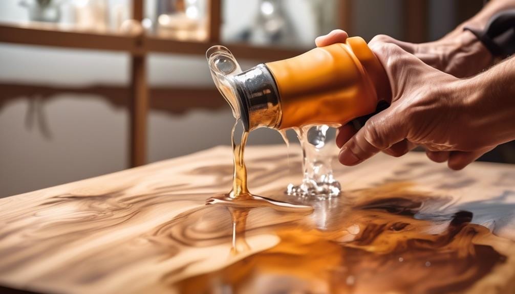 Working With Liquid Glass Epoxy 6 preventing bubbles in epoxy