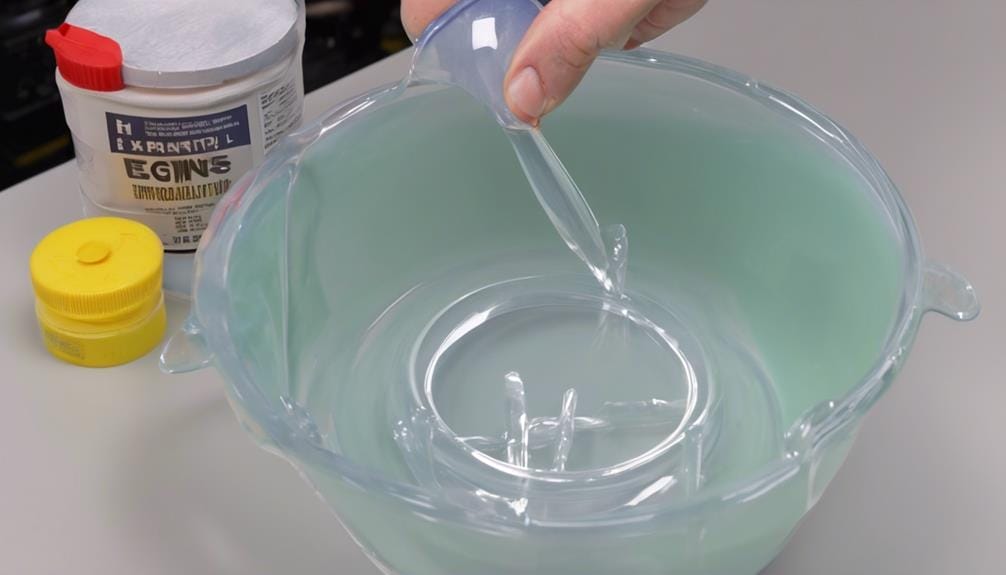 proper ratios for epoxy