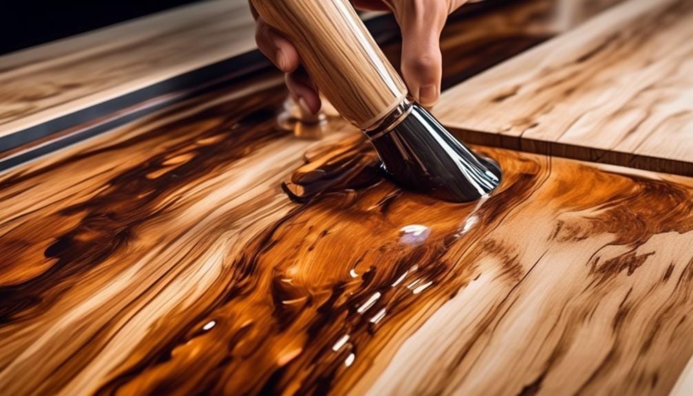 refining epoxy surfaces smoothly