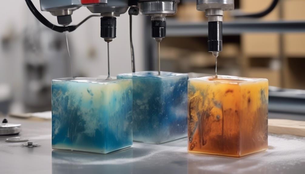 temperature effects on epoxy curing