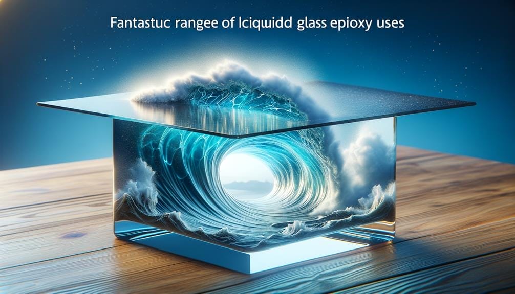 Innovative Uses of Liquid Glass Epoxy 2 versatile liquid glass epoxy
