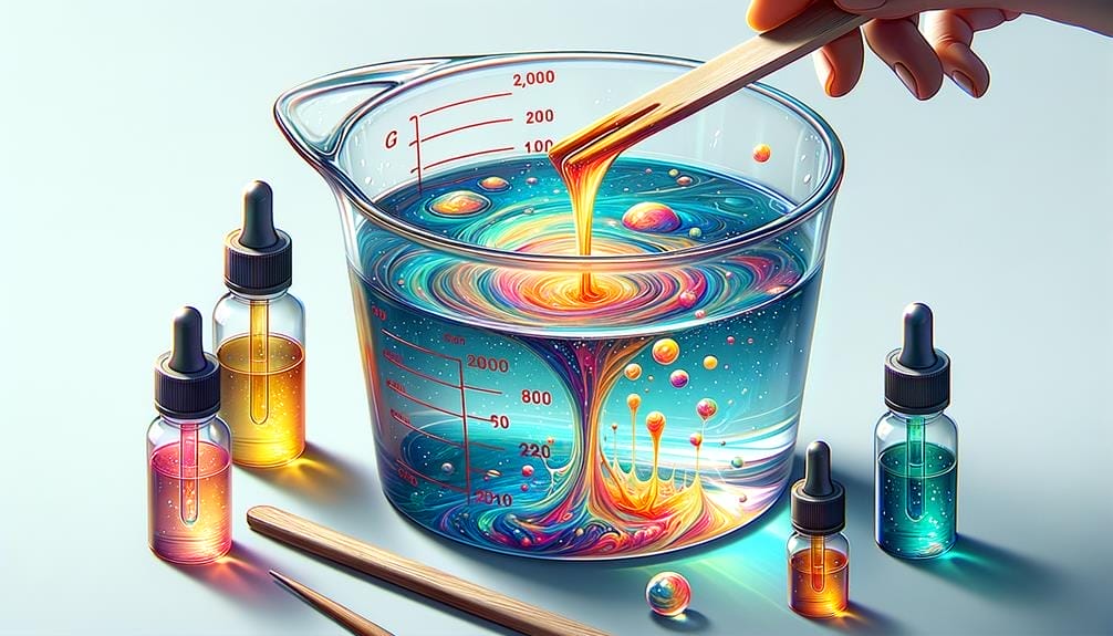 epoxy resin color techniques